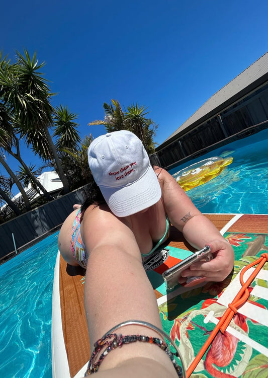 Lunar x Show Them You Love Them White Hat